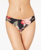 Roxy Sea Lovers Cutout Cheeky Bikini Bottoms, A Macy's Exclusive Style Women's Swimsuit