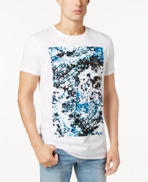 Guess Men's Splatter App Graphic-print T-shirt