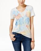 Tommy Hilfiger Kelsey Watercolor Graphic T-shirt
