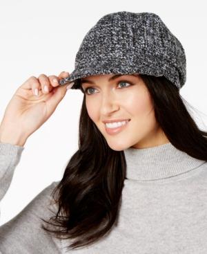 Nine West Metallic Boucle Cap