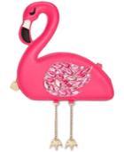 Betsey Johnson Flamingoals Small Crossbody