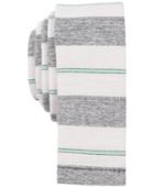 Penguin Men's Garratt Horizontal Stripe Cotton Skinny Tie