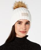 Calvin Klein Pop-color Pom Pom Knit Beanie