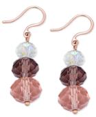 Charter Club Triple Stone Drop Earrings, Only At Macy's