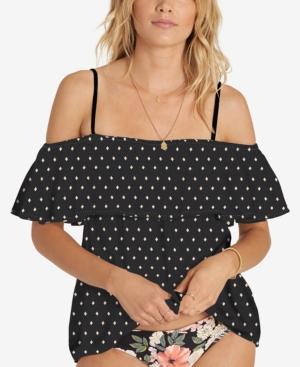 Billabong Juniors' Ruffled Off-the-shoulder Top