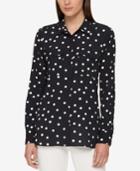 Tommy Hilfiger Printed Utility Shirt, Created For Macy's