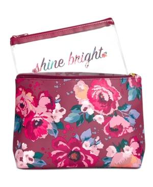 Floral Zip Pouch, Created For Macy's