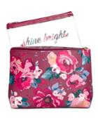 Floral Zip Pouch, Created For Macy's