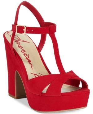 American Rag Jamie T-strap Platform Dress Sandals, Only At Macy's Women's Shoes