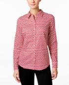 Charter Club Geo-print Shirt, Only At Macy's