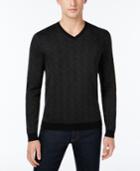 Calvin Klein Men's Slim-fit Jacquard Sweater
