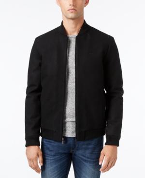Calvin Klein Men's Baseball-collar Zip-front Jacket