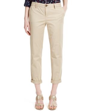 Tommy Hilfiger Straight-leg Rolled Chino Pants