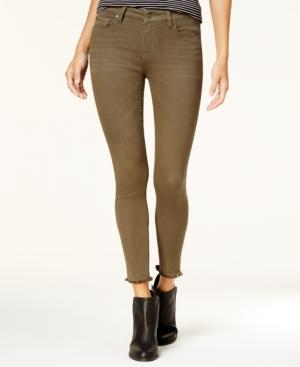Celebrity Pink Juniors' Frayed Skinny Jeans