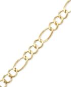 "14k Gold Bracelet, 9"" Figaro Chain"
