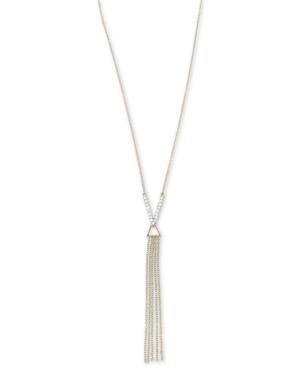 Diamond Tassel Lariat Necklace (1/6 Ct. T.w.) In 14k Gold