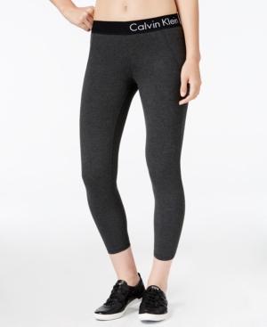 Calvin Klein Performance Cropped Logo Leggings