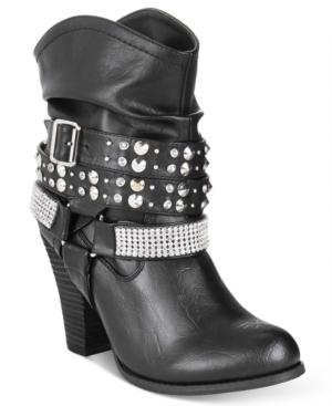 Dolce By Mojo Moxy Bundles Western Booties Women's Shoes