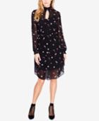 Rachel Rachel Roy Floral-print Smocked Chiffon Dress