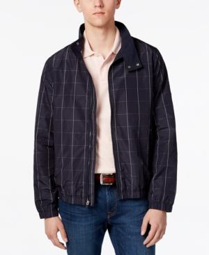 Tommy Hilfiger Men's Nicholas Windowpane Windbreaker