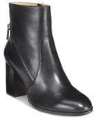 Adrienne Vittadini Bob Side-zipper Ankle Booties Women's Shoes