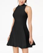 The Edit By Seventeen Juniors' Cutout Fit & Flare Dress, Created For Macy's
