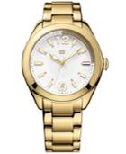 Tommy Hilfiger Watch, Women's Gold-tone Stainless Steel Bracelet 41mm 1781370