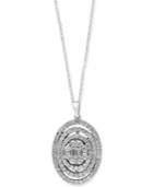 Classique By Effy Diamond Pendant Necklace (1-1/2 Ct. T.w.) In 14k White Gold