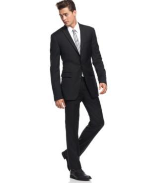 Bar Iii Jacket Black Solid Extra Slim Fit