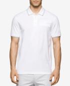 Calvin Klein Men's Stripe-tip Polo