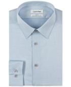 Calvin Klein Steel Non-iron Slim-fit Solid Performance Dress Shirt