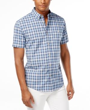 Tommy Hilfiger Men's Abernathy Plaid Short-sleeve Shirt