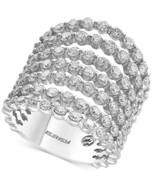 Pave Classica By Effy Diamond Multi-layer Ring (2-3/4 Ct. T.w.) In 14k White Gold