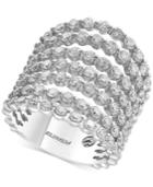 Pave Classica By Effy Diamond Multi-layer Ring (2-3/4 Ct. T.w.) In 14k White Gold