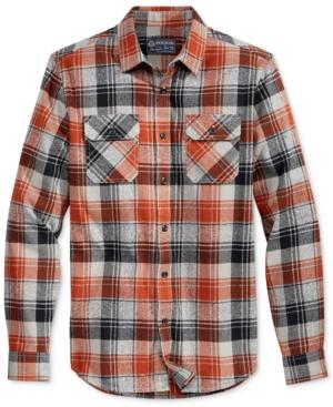 American Rag Men's Ruby Flannel Shirt, Only At Macy's