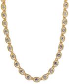2028 Crystal Filigree Collar Necklace, A Macy's Exclusive Style