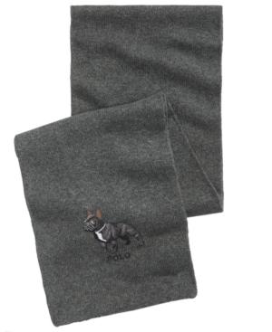 Polo Ralph Lauren Men's French Bull Dog Scarf