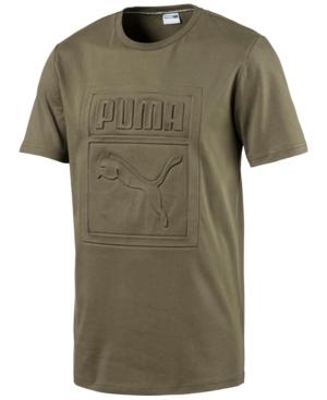 Puma Men's Embossed-logo T-shirt