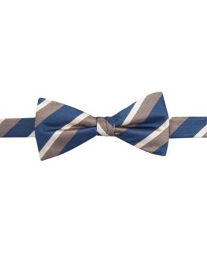 Countess Mara Repp Stripe Pre-tied Bow Tie