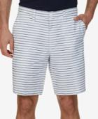 Nautica Men's Classic-fit Striped Cotton Shorts