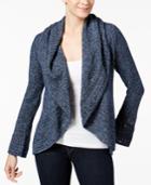Charter Club Open-front Circle Cardigan, Created For Macy's