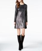 Bar Iii Sequined Shift Dress, Created For Macy's
