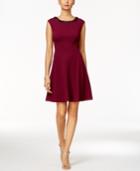 Sandra Darren Petite Embellished A-line Dress