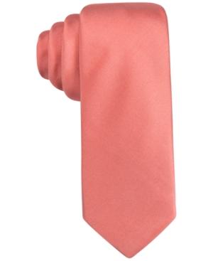 Alfani Men's Orange Slim Tie, Only At Macy's
