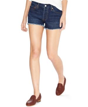 Levi's 501 Cutoff Denim Shorts, Indigo Trail Wash