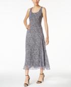 Nine West Printed Tiered Maxi Dress