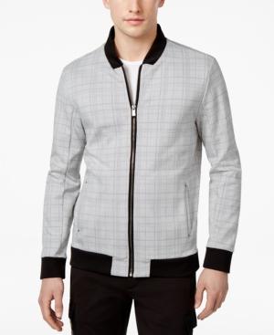 Calvin Klein Men's Classic-fit Plaid Windbreaker