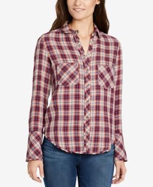 William Rast Cotton Plaid Shirt