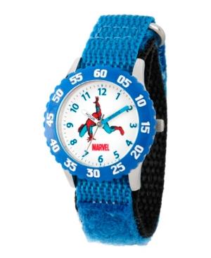 Marvel Comics: Spider-man Boys' Stainless Steel Time Teacher Watch