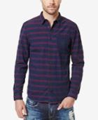 Buffalo David Bitton Men's Sivilt Stripe Jacquard Shirt